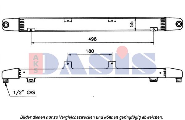 AKS DASIS Õliradiaator,mootoriõli 226010N